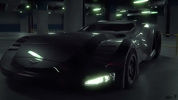 BatMobile  3d Model || Cinematic Shot || Mr.P