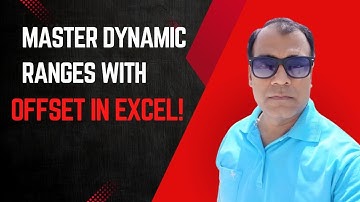 Excel OFFSET Function: Dynamic Named Ranges Made Easy! #ExcelTips #OFFSETFunction #DataAnalysis