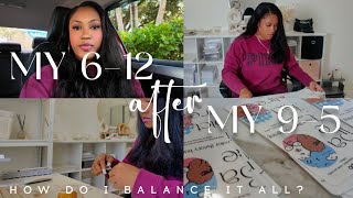 I Have a 9-5 Now?! Balancing Work & My Small Business ✂️✨🧪