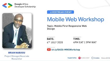 Mobile Web Specialist Hands-On Workshop