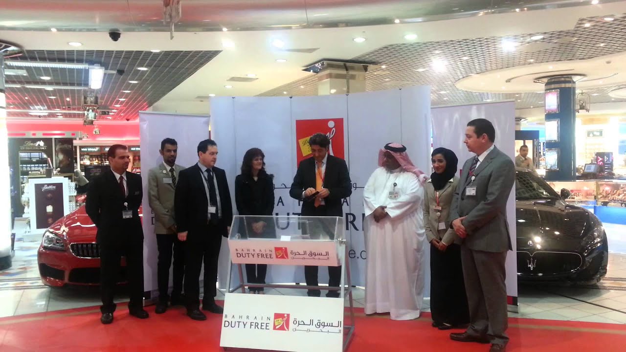 Bahrain duty free car raffle 278 bentley continental gt v8 youtube