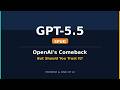 GPT-5.5 “Spud” Is OpenAI’s Comeback — But Should You Trust It?