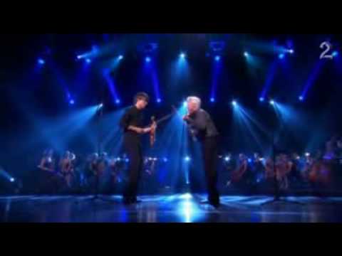 Alexander Rybak  and  Arve Tellefsen (duet  on  violin)