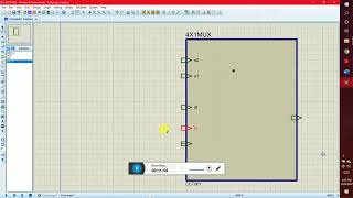 Design 4x1 Multiplexer IC in Proteus 8