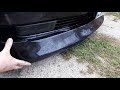 How to remove or instal front spoiler lip on Bmw E38