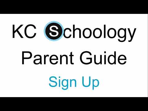 KCS Parent Schoology Guide - Sign Up