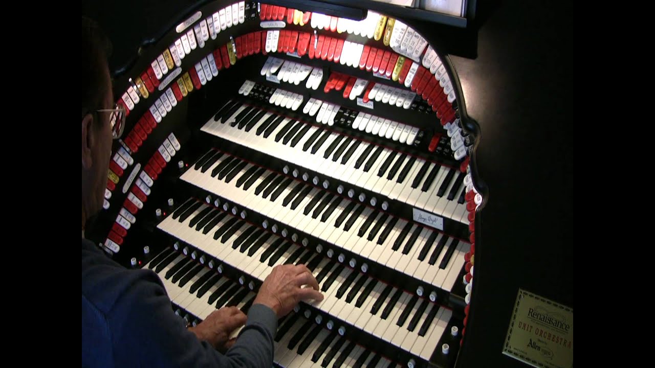 Theater Organ Allen GW4 