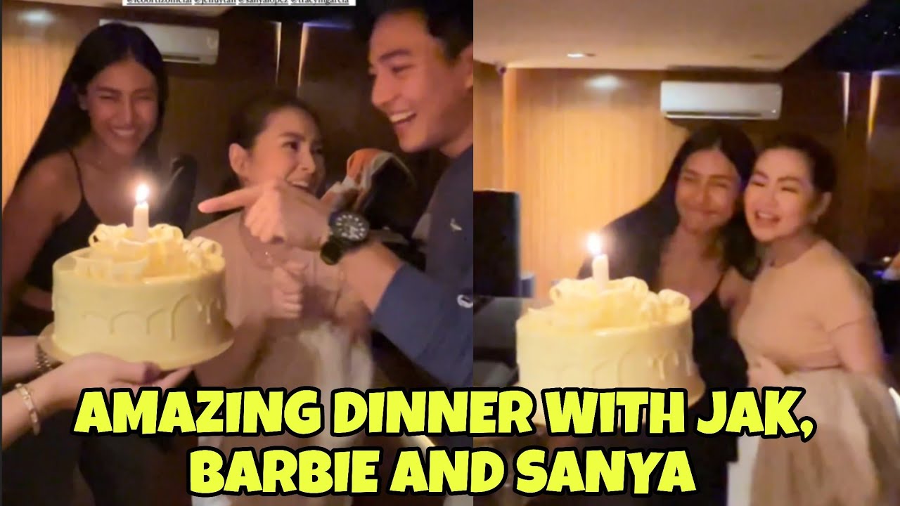 BARBIE FORTEZA NAGULAT SA MAAGANG PA BIRTHDAY! KULITAN NI JAK AND SANYA