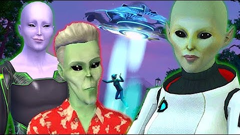 The evolution of Aliens in The Sims // Sims Aliens