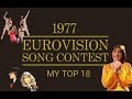 Eurovision 1977 - My Top 18