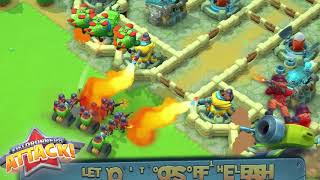 Fieldrunners attack trailer.