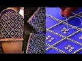 simple aari embroidery sleeve design for beginners | aari work blouse designs | aari class #231