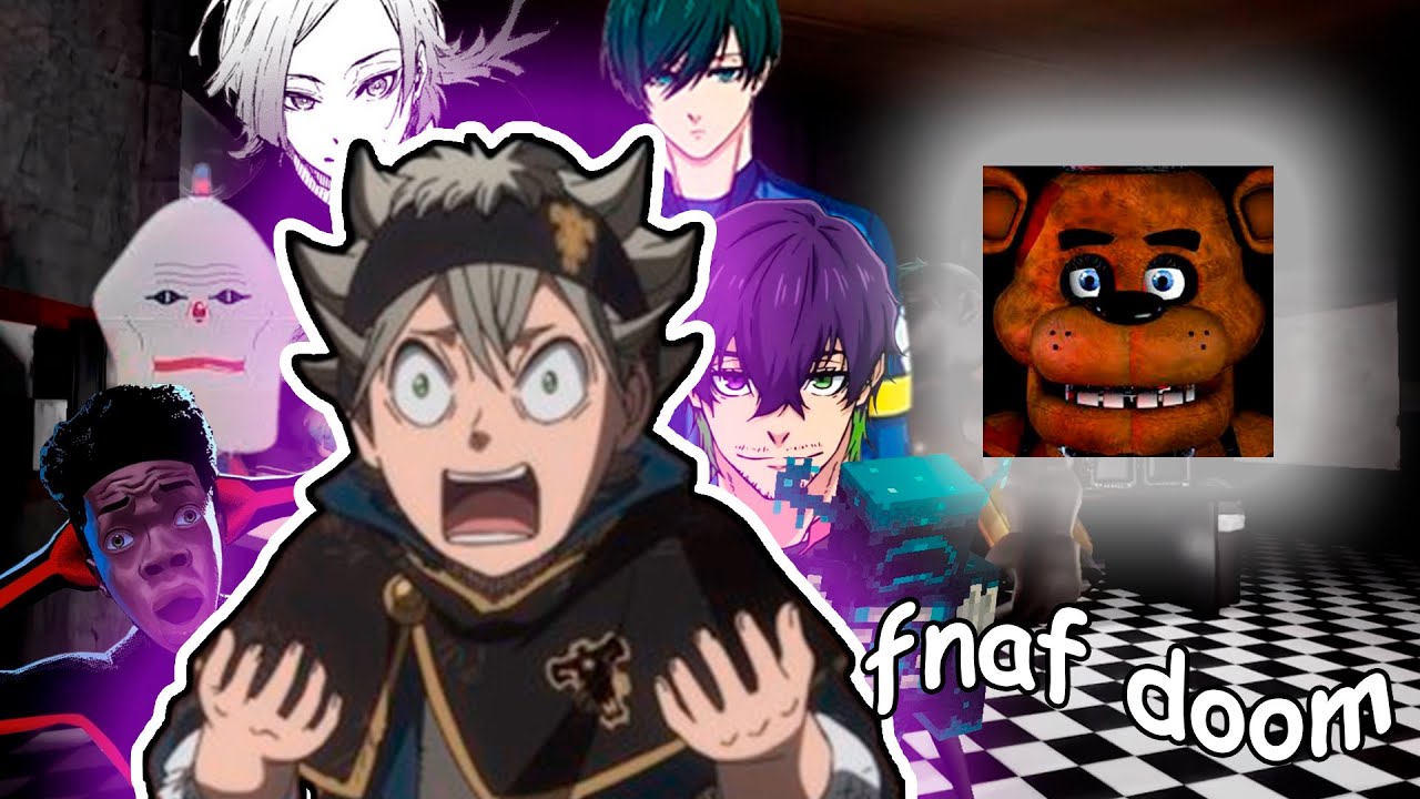 FNAF DOOM COM 7 PESSOAS!! (2025) ft:@Guizindpze os mlk