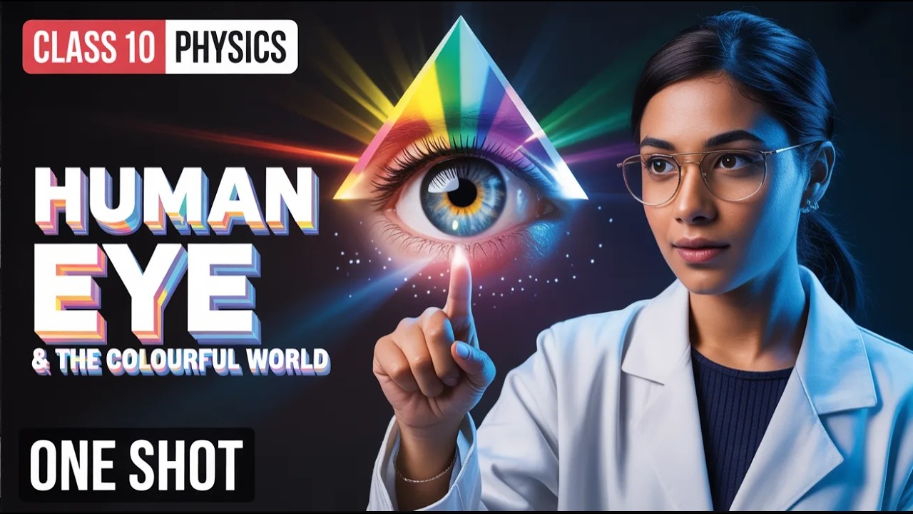 Human Eye and the Colourful World | Class 10 Physics Full Chapter | Board Exam One Shot