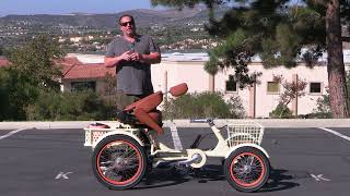 Meet the 4-Wheel EBike Game Changer Everyone’s Talking About: Simple Glide Quad E-Bike Specs & Dims