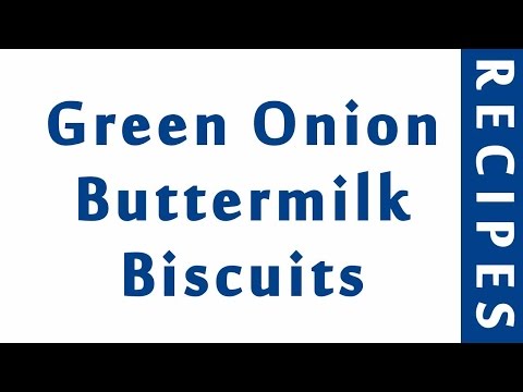 Green Onion Buttermilk Biscuits | MOST POPULAR BREAD RECIPES | RECIPES LIBRARY