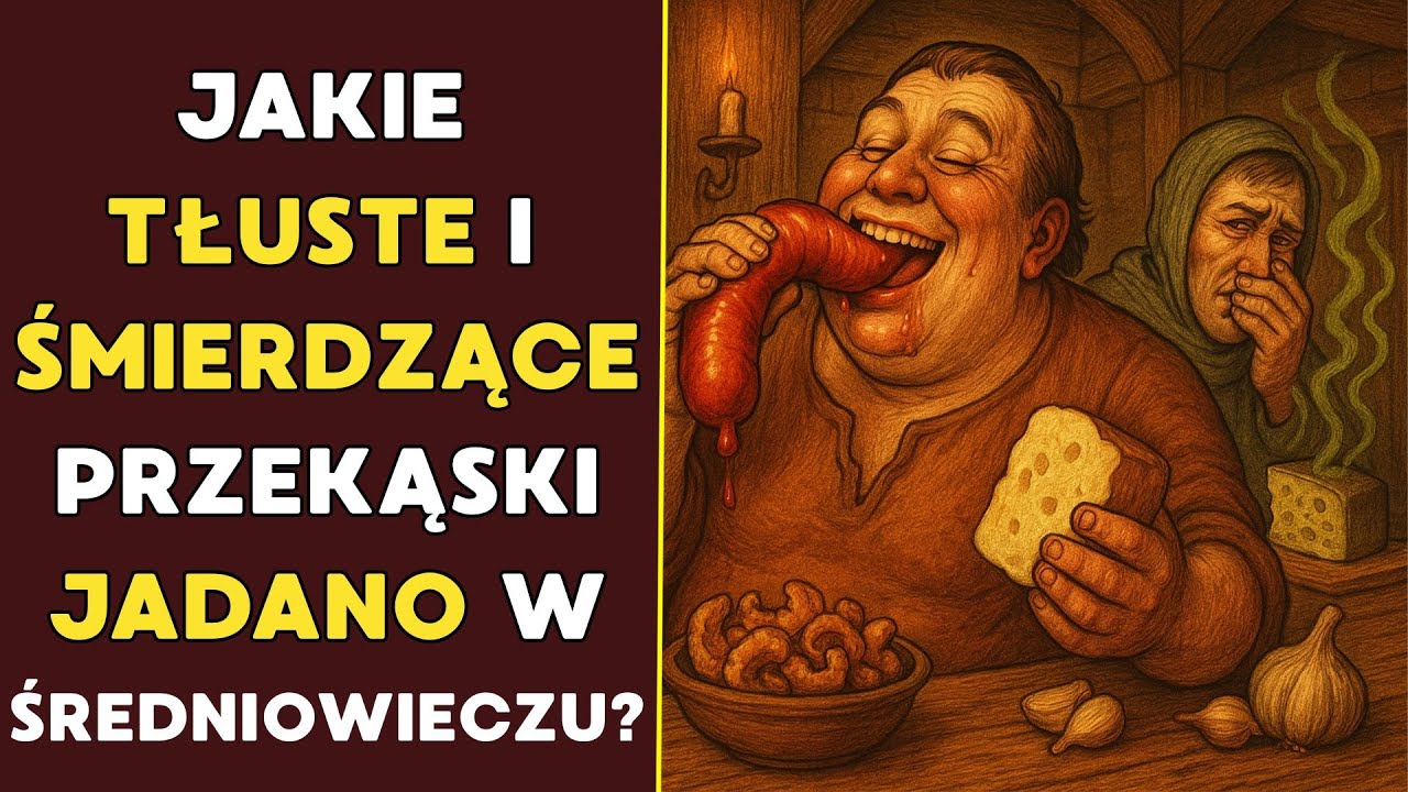 Jakie tłuste i śmierdzące przekąski jadano w średniowieczu?