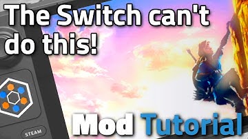 Breath of the Wild Mods on Steam Deck!