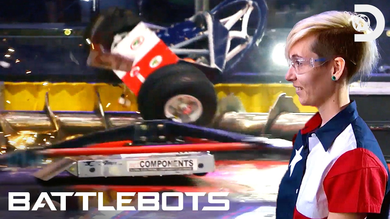 YouTube thumbnail for “The Quickest K.O.s ⚡Battlebots | Discovery” by Discovery
