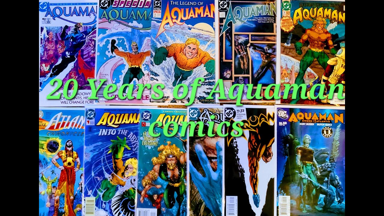 Flipping through Aquaman 1986 2007