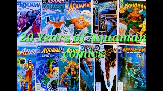 Flipping through Aquaman 1986 2007