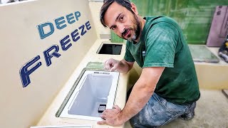 Achieving Maximum Frostiness: Insulating Our Freezer For Tropic Temperatures (MJ Sailing  Ep 325)