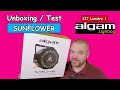 Unboxing test  sunflower algam lighting  projet kit 1