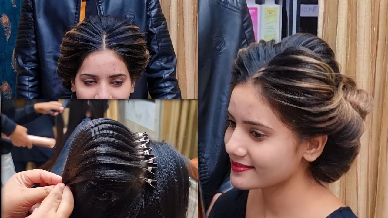 hair #tutorial #love #mehndi #hairstylist #pakistaniwedding #bridal #... |  TikTok