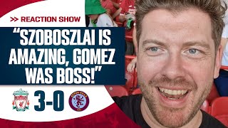 “SZOBOSZLAI IS AMAZING, GOMEZ WAS BOSS!” LIVERPOOL 3-0 ASTON VILLA | MAYCH MATCH REACTION