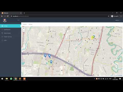 Open Street Map with Codeigniter