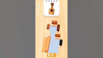 Color Roll 3d Level of 2842 #shorts #colorroll3d #gameplay #puzzlegame #3d