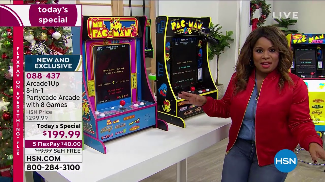 Arcade1Up Super Pac-Man 10-in-1 Party-Cade