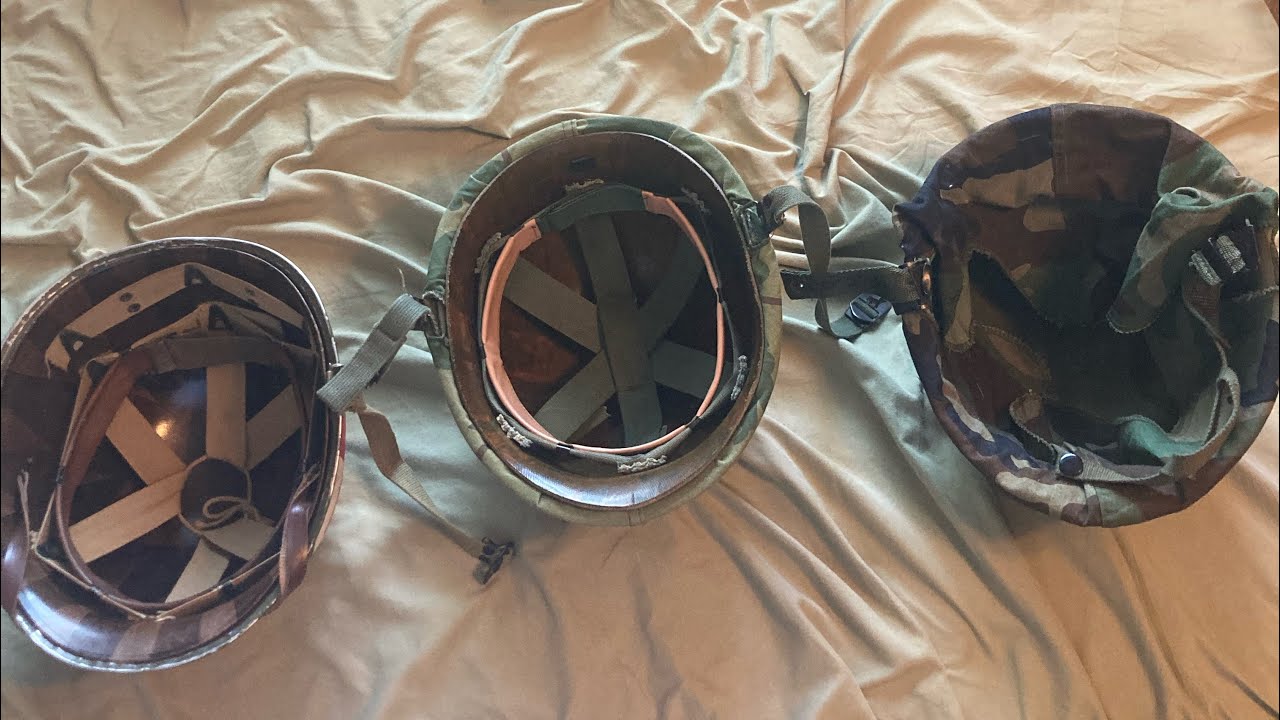 Evolution of M1 helmet chin straps YouTube