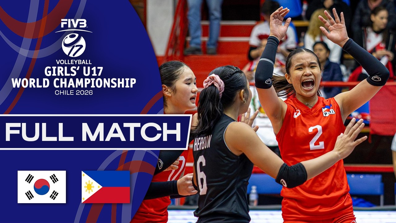 Korea vs. Philippines - Round of 16 | Girls' U17 World Championship - 2026