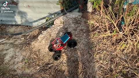 WPL D12 4wd & RBRC Rock Bouncer test run