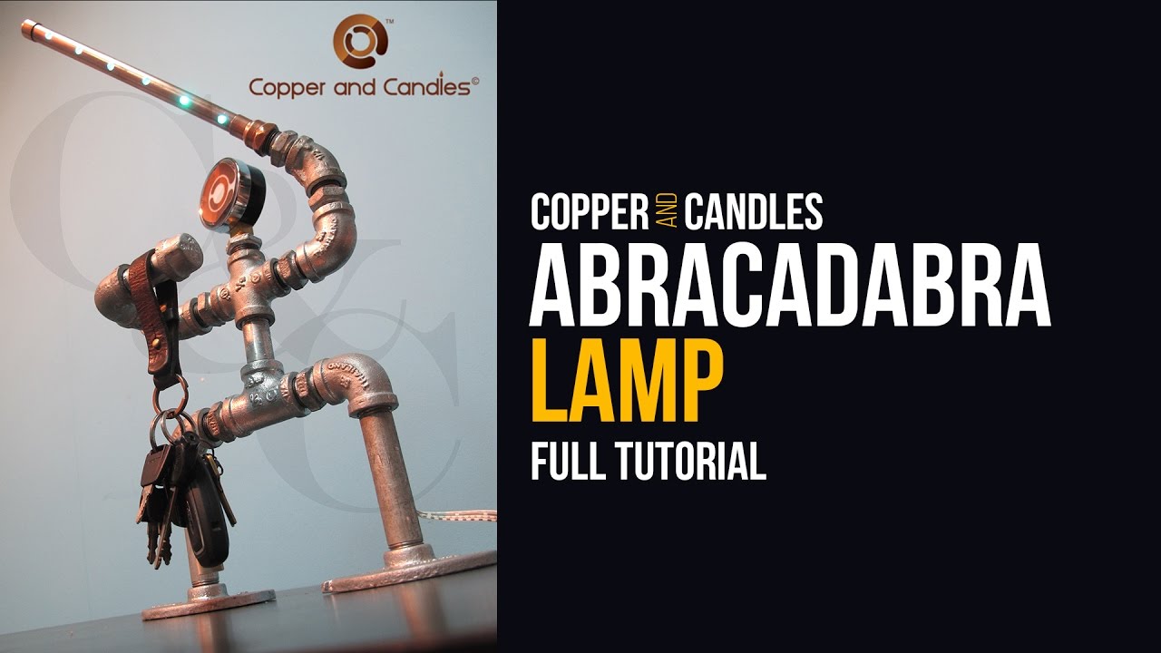 Copper Pipe Led Light Tutorial Diy Galvanized Key Holder Lamp Copper Pipe Led Light Tutorial Diy Galvanized Key Holder Lamp