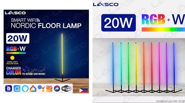 LASCO NORDIC FLOOR LAMP