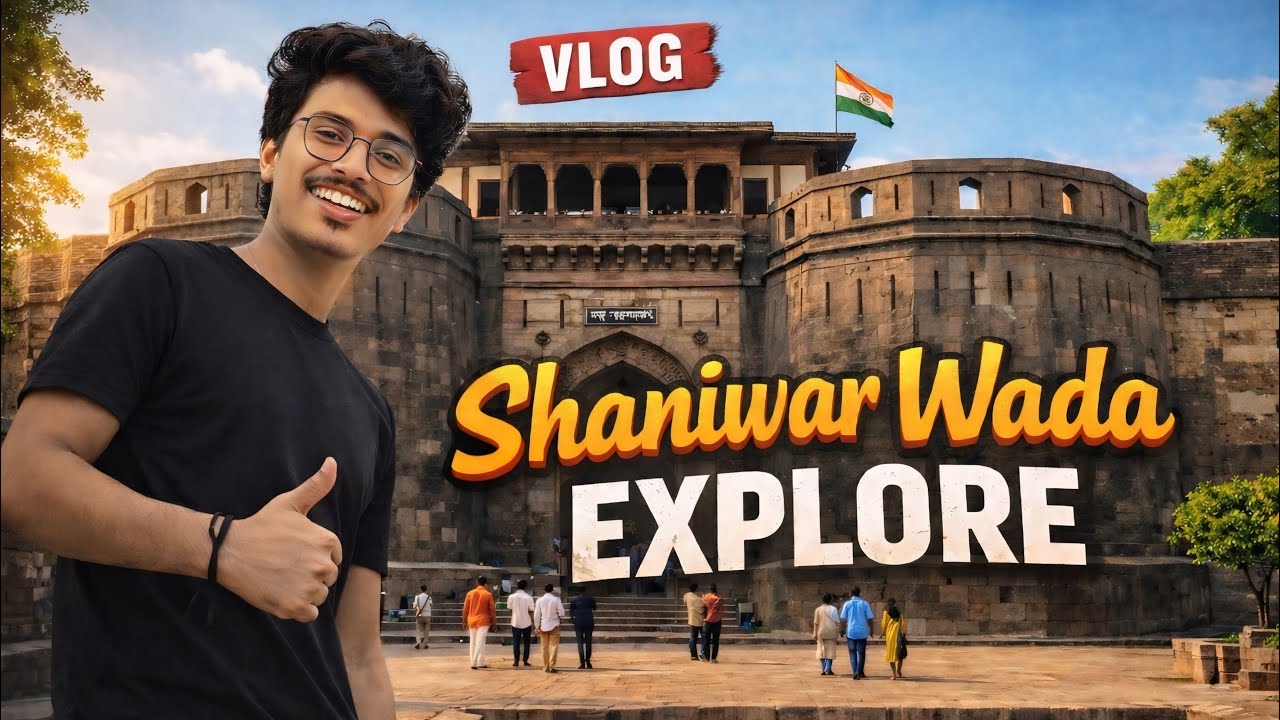 शनिवार वाड़ा एक्सप्लोर 🎥 | पेशवा साम्राज्य की निशानी 👑