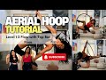 Beginner Aerial Hoop Tutorial (Level 1-2)| Dance for Me Wallis| The Aerial Besties