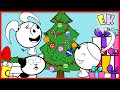 Fun Kids DIY Christmas Tree Decorating! EK Doodles Christmas Playtime!!