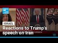 US War On Iran Reactions In Israel As Trump S Address Barely Mention Ally FRANCE 24 English 