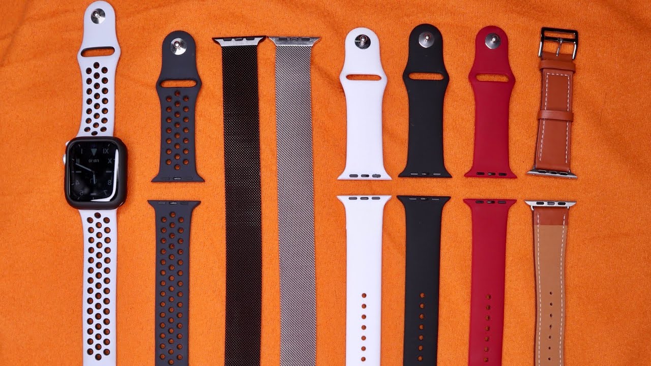 Apple watch series 5 bands UNBOXING - YouTube