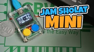 Membuat Jam Sholat Mini Online LCD OLED - PCBWAY.COM