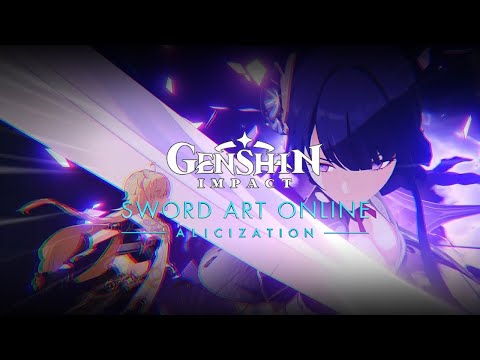 Genshin Impact Sword Art Online Anime Opening 「RESISTER」