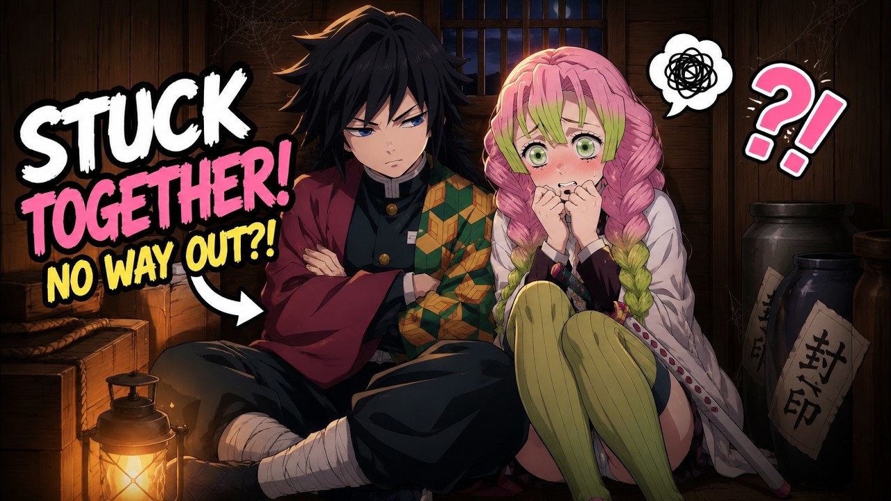 If Mitsuri and giyu got trapped in room game...