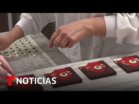 Las mascotas de los Juegos Olímpicos se convierten en chocolate | Noticias Telemundo
