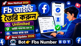 আইডি হইতেছে | Facebook Create New Method | How To Create Unlimited Facebook Account ।।2026।।