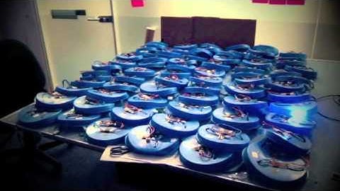 FloorPlay Prototype- LPD8806 Arduino SPI pin test