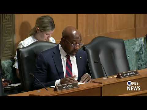 WATCH: Sen. Warnock questions RFK Jr. in Trump budget request hearing