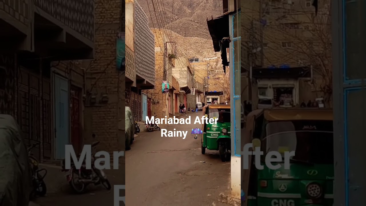 Quetta Mariabad #mariabad #quetta #rainyday